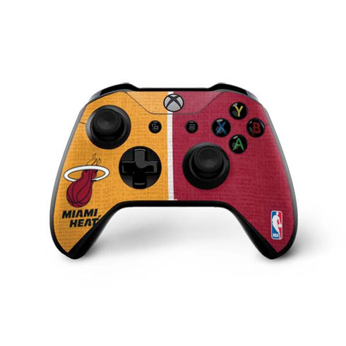 NBA Miami Heat Canvas Xbox One X Controller Skin