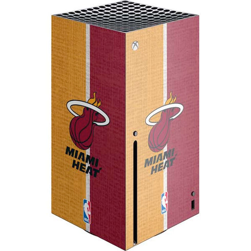 NBA Miami Heat Canvas Xbox Series X Skins