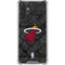 NBA Miami Heat Dark Rust Galaxy A17 Clear Case