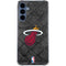 NBA Miami Heat Dark Rust Galaxy A35 5G Clear Case