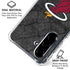 NBA Miami Heat Dark Rust Galaxy A36 5G Clear Case
