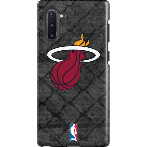 NBA Miami Heat Dark Rust Galaxy Cases