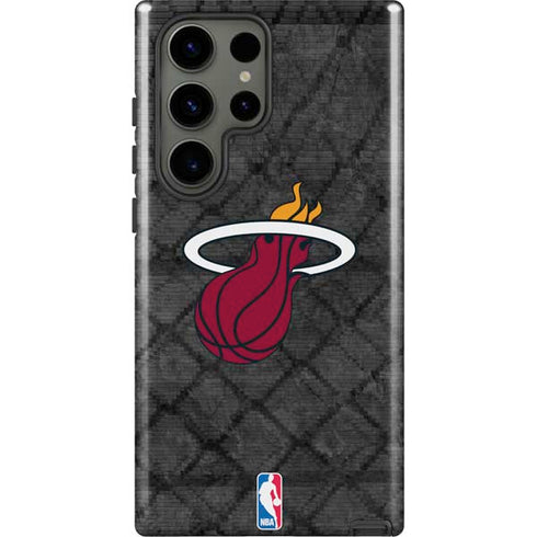 NBA Miami Heat Dark Rust Galaxy S23 Ultra Pro Case