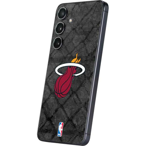 NBA Miami Heat Dark Rust Galaxy S25 Plus Skin