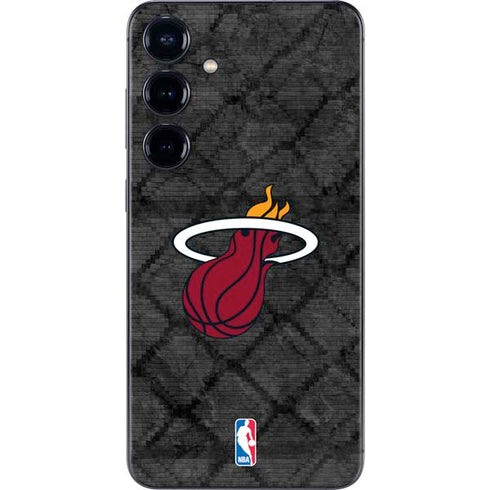 NBA Miami Heat Dark Rust Galaxy S25 Skin