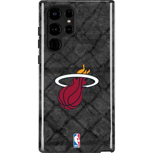 NBA Miami Heat Dark Rust Galaxy S25 Ultra Impact Case
