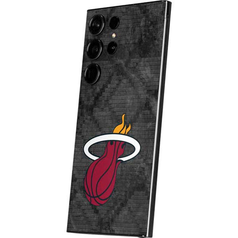 NBA Miami Heat Dark Rust Galaxy S25 Ultra Skin