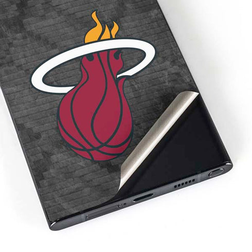 NBA Miami Heat Dark Rust Galaxy S25 Ultra Skin