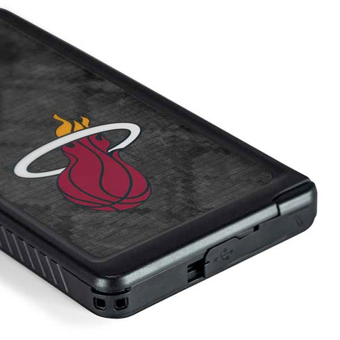 NBA Miami Heat Dark Rust Galaxy S24 Ultra Waterproof Case