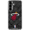 NBA Miami Heat Dark Rust Galaxy S26 Clear Case