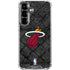 NBA Miami Heat Dark Rust Galaxy S26 Clear Case