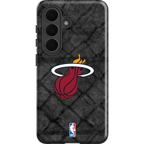 NBA Miami Heat Dark Rust Galaxy S26 Impact Case