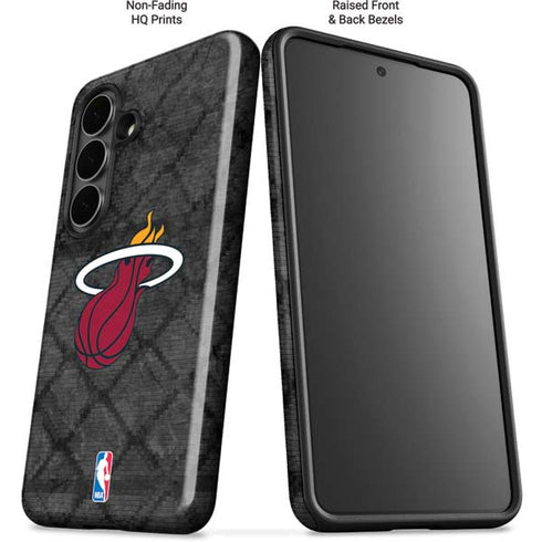NBA Miami Heat Dark Rust Galaxy S26 Impact Case