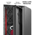 NBA Miami Heat Dark Rust Galaxy S26 Plus Impact Case