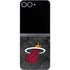 NBA Miami Heat Dark Rust Galaxy Z Flip6 Skin