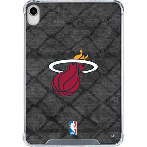 NBA Miami Heat Dark Rust iPad 11th Gen (2025) Clear Case