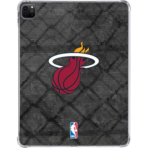 NBA Miami Heat Dark Rust iPad Pro 11in (2024) Clear Case