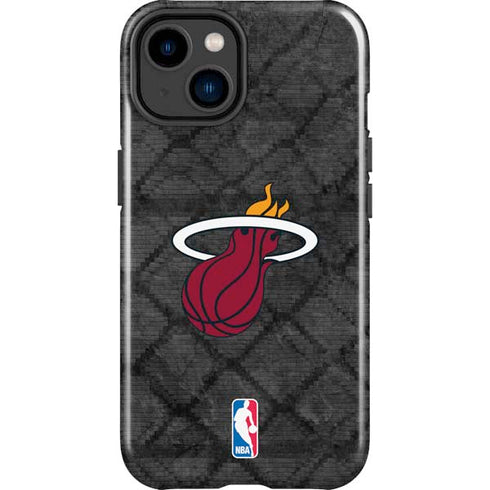NBA Miami Heat Dark Rust iPhone 15 Impact Case