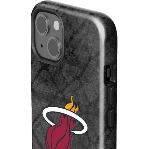 NBA Miami Heat Dark Rust iPhone 15 Impact Case