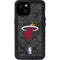 NBA Miami Heat Dark Rust iPhone 15 Plus Waterproof Case
