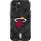 NBA Miami Heat Dark Rust iPhone 15 Pro Impact Case