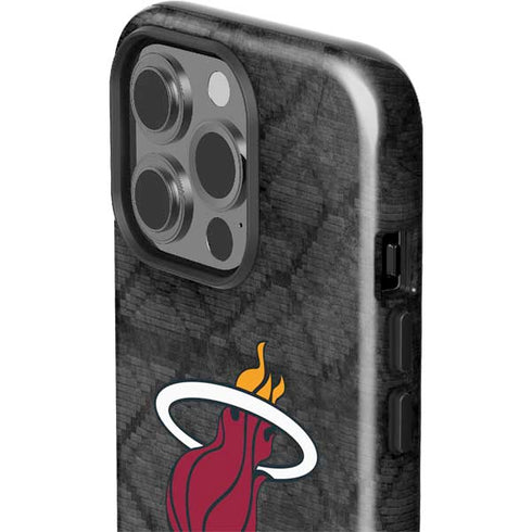 NBA Miami Heat Dark Rust iPhone 15 Pro Impact Case