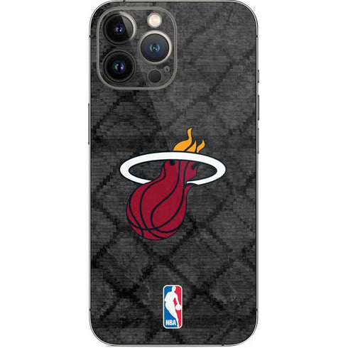 NBA Miami Heat Dark Rust iPhone 15 Pro Max Skin