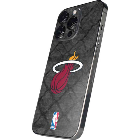 NBA Miami Heat Dark Rust iPhone 15 Pro Max Skin