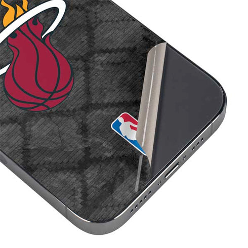 NBA Miami Heat Dark Rust iPhone 15 Pro Max Skin