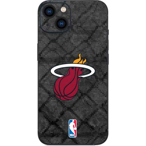 NBA Miami Heat Dark Rust iPhone 15 Skin