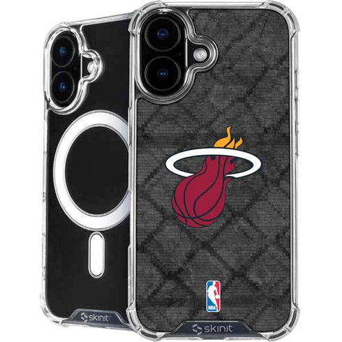 NBA Miami Heat Dark Rust iPhone 16 MagSafe Case