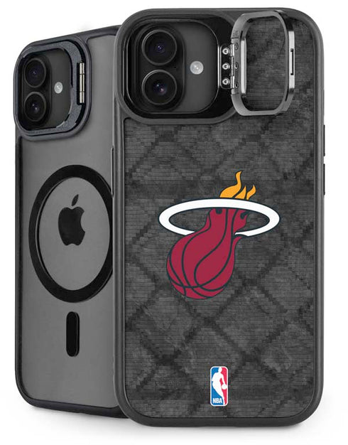 NBA Miami Heat Dark Rust iPhone 16 Plus Kickstand Case