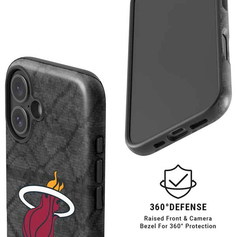 NBA Miami Heat Dark Rust iPhone 16 Plus Magsafe Impact Case
