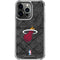NBA Miami Heat Dark Rust iPhone 16 Pro Clear Case