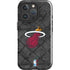 NBA Miami Heat Dark Rust iPhone 16 Pro Impact Case