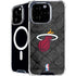 NBA Miami Heat Dark Rust iPhone 16 Pro MagSafe Case