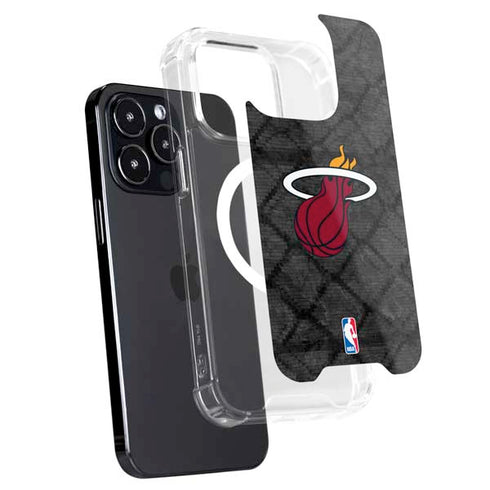 NBA Miami Heat Dark Rust iPhone 16 Pro MagSafe Case