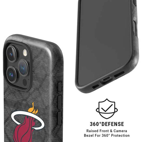 NBA Miami Heat Dark Rust iPhone 16 Pro Magsafe Impact Case