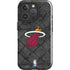 NBA Miami Heat Dark Rust iPhone 16 Pro Max Impact Case