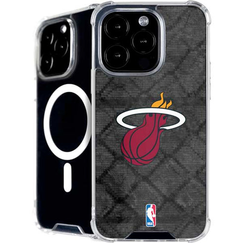 NBA Miami Heat Dark Rust iPhone 16 Pro Max MagSafe Case