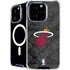 NBA Miami Heat Dark Rust iPhone 16 Pro Max MagSafe Case