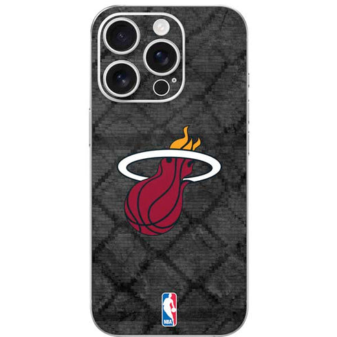 NBA Miami Heat Dark Rust iPhone 16 Pro Skin