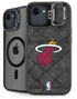NBA Miami Heat Dark Rust iPhone 16e Kickstand Case