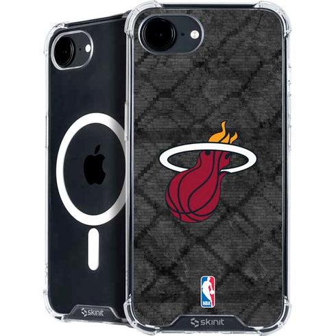 NBA Miami Heat Dark Rust iPhone 16e MagSafe Case