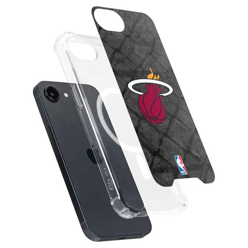 NBA Miami Heat Dark Rust iPhone 16e MagSafe Case