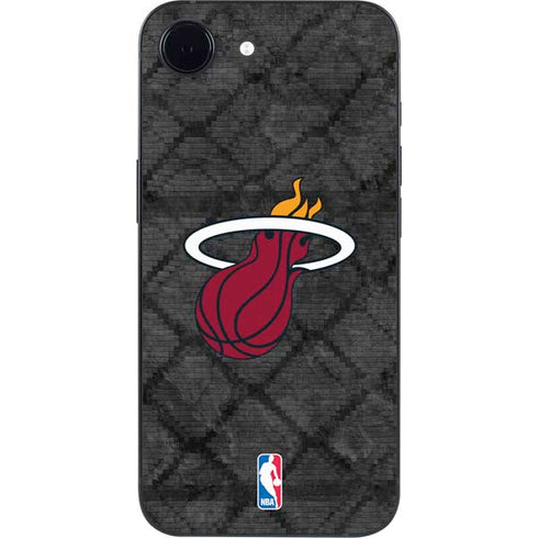 NBA Miami Heat Dark Rust iPhone 16e Skin