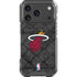 NBA Miami Heat Dark Rust iPhone 18 Pro Clear Case
