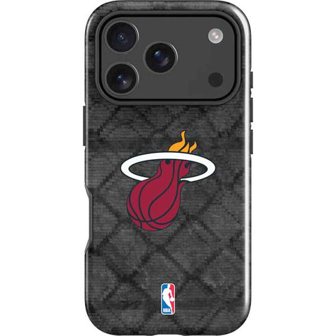NBA Miami Heat Dark Rust iPhone 18 Pro Impact Case