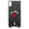 NBA Miami Heat Dark Rust iPhone XS Clear Case