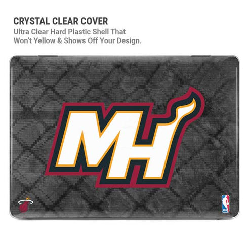 NBA Miami Heat Dark Rust MacBook Pro 14in (2021-24) Case plus Skin